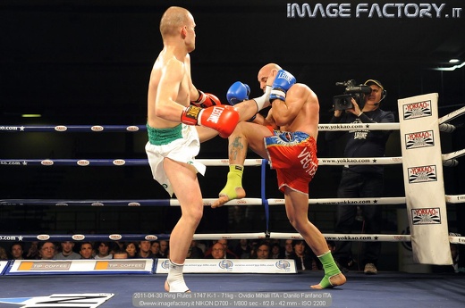 2011-04-30 Ring Rules 1747 K-1 - 71kg - Ovidio Mihali ITA - Danilo Fanfano ITA